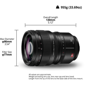 Panasonic Lumix S Pro 50mm/F1,4 full frame objektív pre L-mount Panasonic Lumix S Pro 50mm/F1,4 full frame objektív pre L-mount