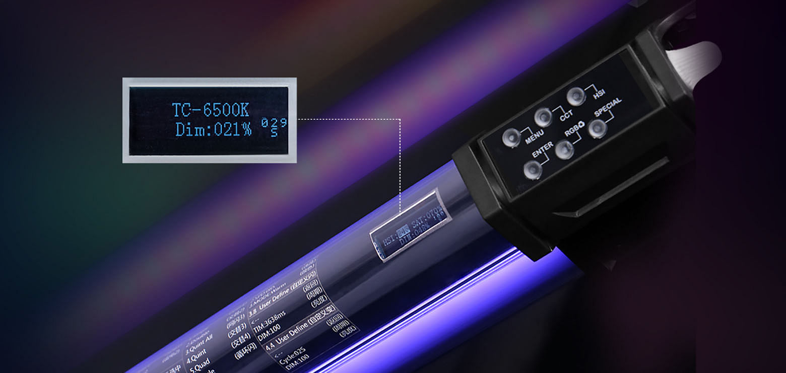 NANLITE PavoTube 30C RGBWW trubicové LED svetlo NANLITE PavoTube 30C RGBWW trubicové LED svetlo